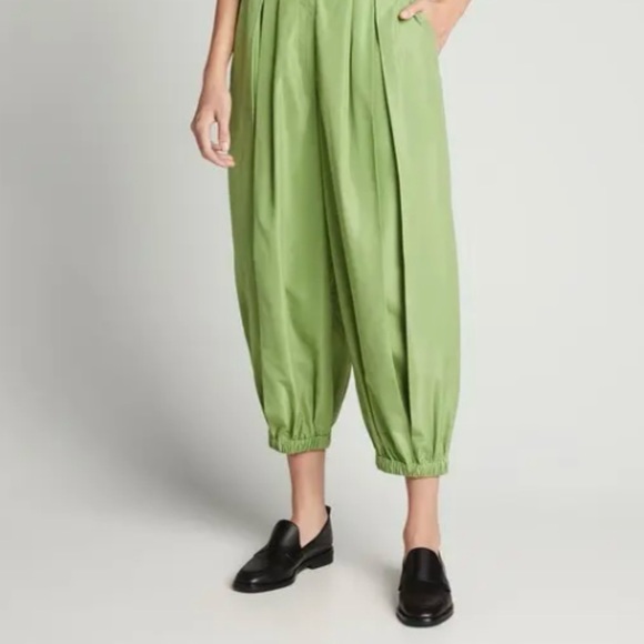 Tibi Italian Sporty Nylon Balloon Pant - Picture 2 of 7